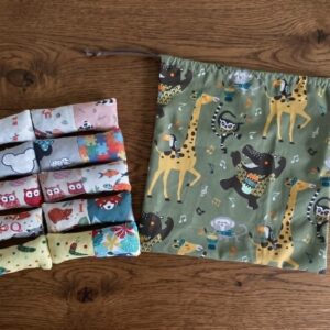 jeu de dominos en tissu garçon