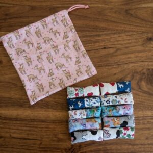 jeu de dominos en tissu fille